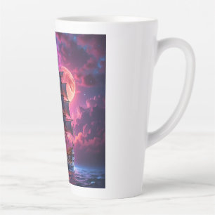 De Café Latte Caneca do Navio Pirata da Galáxia - Cerâmica do Es