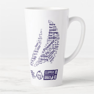 De Café Latte Caneca do Team GOSH