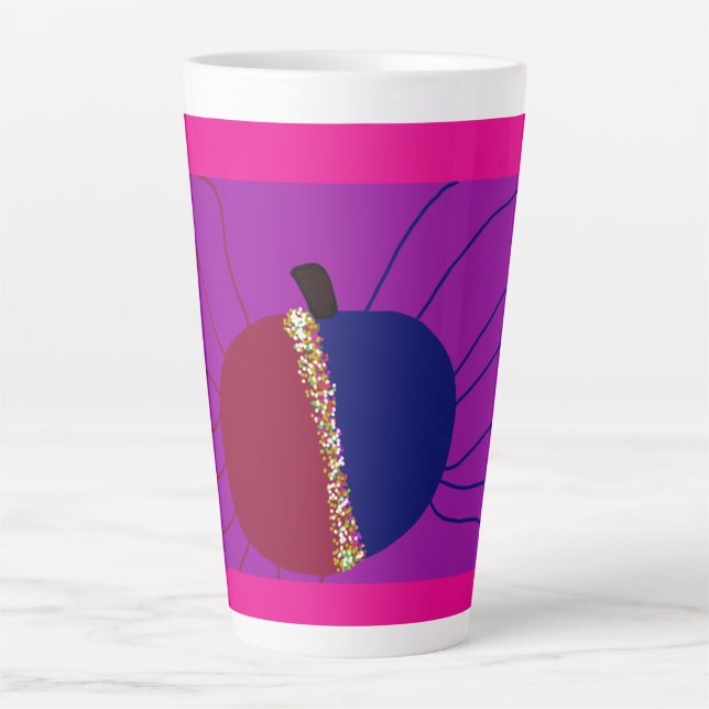 De Café Latte Caneca Grande Apple Synapse (Frente)