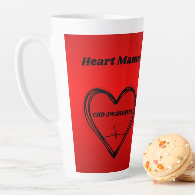 De Café Latte Caneca Heart Mama (In Situ)