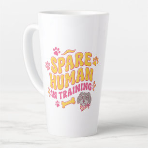 De Café Latte Caneca humana sobressalente personalizada com nome
