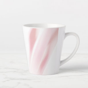 De Café Latte Caneca Latente Rosa Maciça Bruta