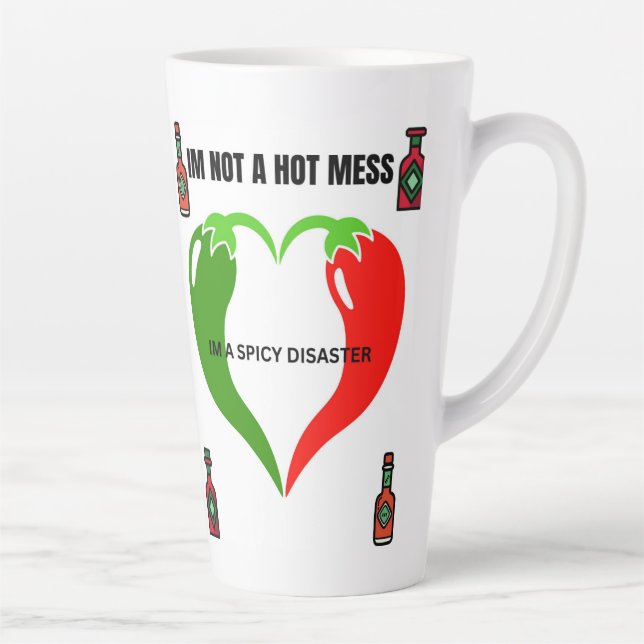 De Café Latte Caneca latina (Direita)