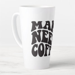 De Café Latte caneca latina