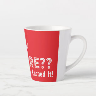 De Café Latte caneca latina