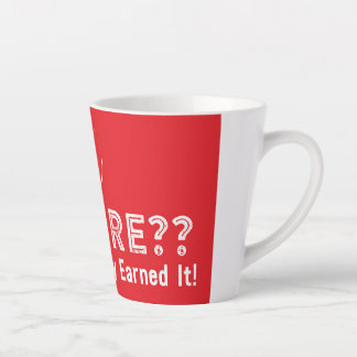 De Café Latte caneca latina