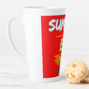 De Café Latte Caneca latina grande