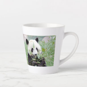 De Café Latte caneca latta Panda gigante fotográfica, animais. c