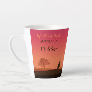 De Café Latte Caneca Life Down Under Canguru Austrália