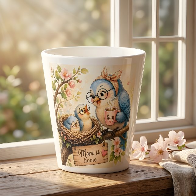 De Café Latte Caneca Ninho Aconchegante (Criador carregado)