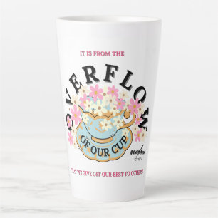 De Café Latte Caneca OVERFLOW Projetada por Adiela Akoo