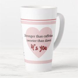 De Café Latte Caneca para amantes