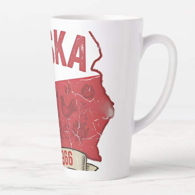 De Café Latte Caneca Polska Est. 966 (Direita)