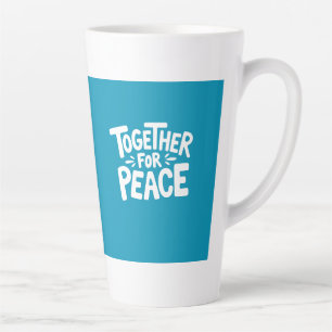 De Café Latte Caneca Pombo da Paz Juntos – Unidade Inspiradora
