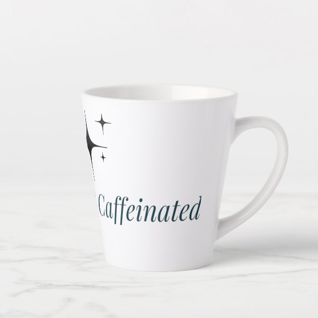 De Café Latte Caneca Sem Preocupações e Cafeinada (Direita)