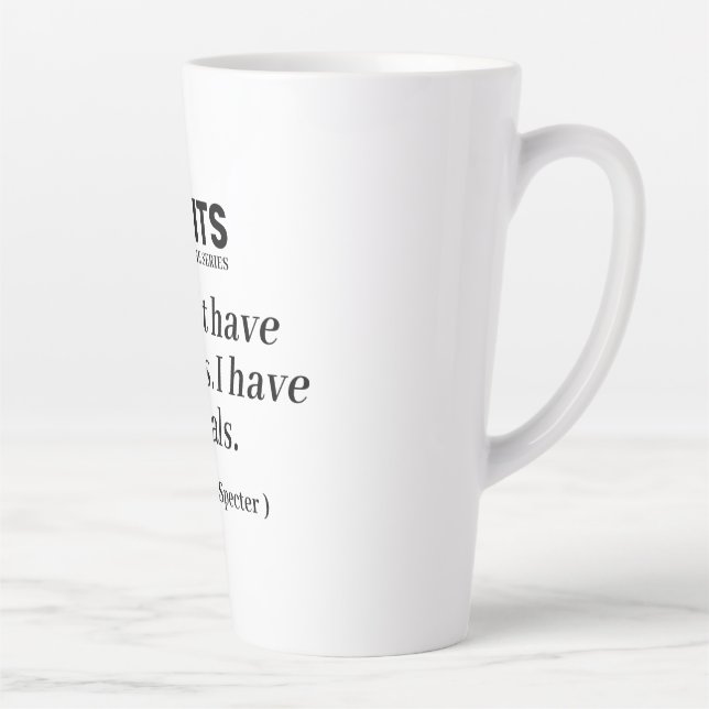 De Café Latte Caneca Série Suits (Direita)
