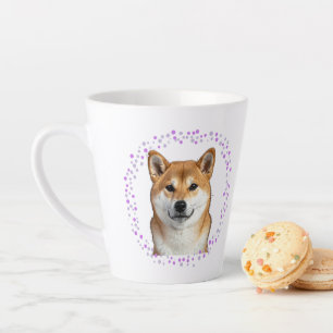 De Café Latte Caneca Shiba Inu – Presente Personalizado Pastel L