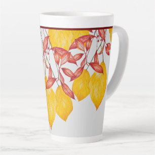 De Café Latte Chili & Turmeric em uma grande caneca latina