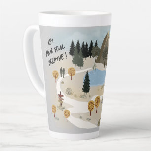 De Café Latte Deixe Sua Alma Respirar A Caneca Mais Recente