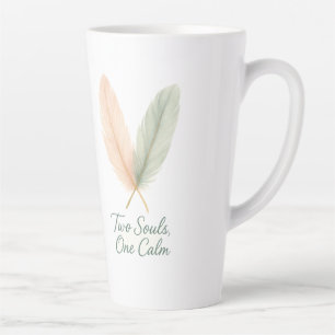 De Café Latte Duas Almas, Uma Calma – Caneca Serenidade Script