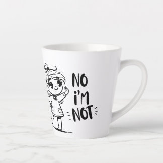 De Café Latte Fazendo 40? Quem, eu? Caneca canhota