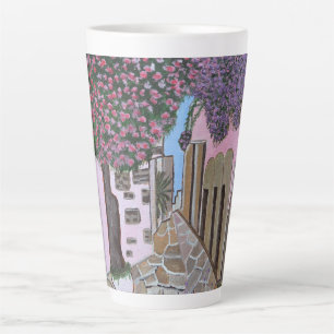 De Café Latte Grécia Santorini - caneca latina
