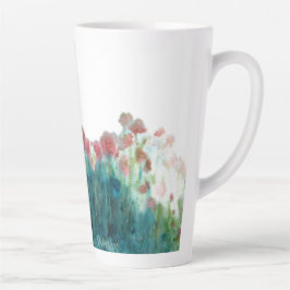 De Café Latte Irresistível. Canhoto, grande, caneca latta.