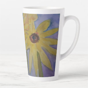 De Café Latte Latência da Caneca Amarela