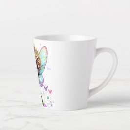 De Café Latte Lil'Fairy Abençoa Sua Caneca Latte.