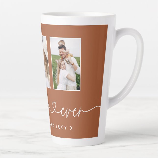 De Café Latte Mãezinha fotógrafa, doação, caneca latina (Direita)