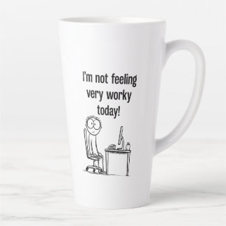 De Café Latte Não Estou Me Sentindo Produtivo Hoje Caneca Divert