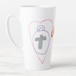 De Café Latte O cristo é a chave da caneca