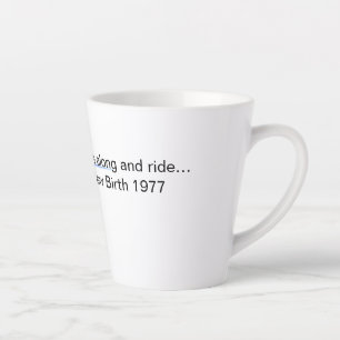 De Café Latte Pequena caneca 