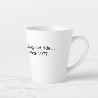 De Café Latte Pequena caneca 