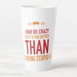 De Café Latte Posso ser uma caneca latina doida