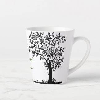 De Café Latte Salmos 1:3a Caneca Latente