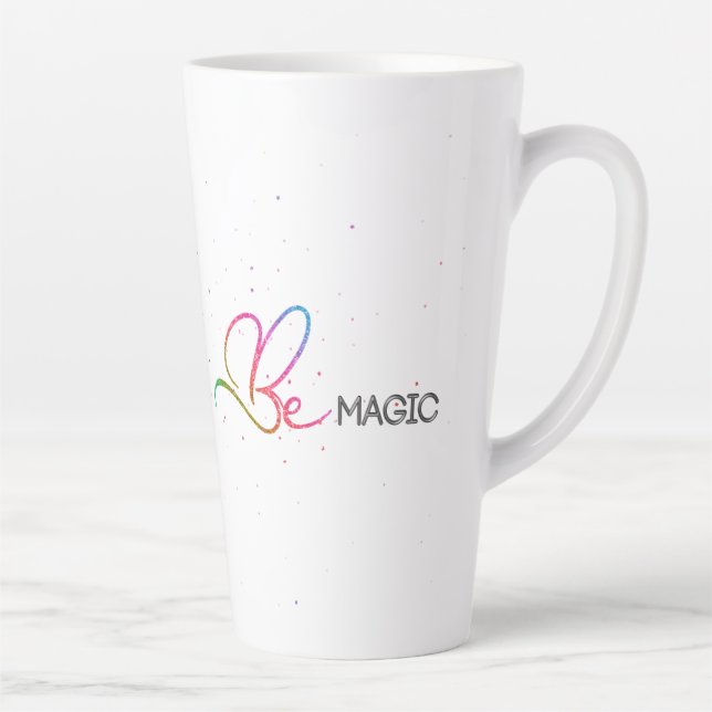 De Café Latte ser caneca mágica latina (Direita)