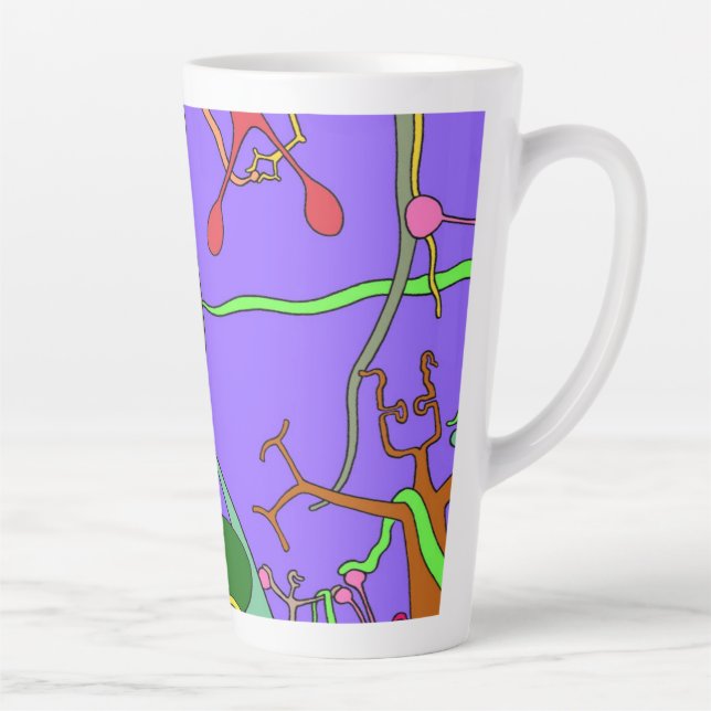 De Café Latte SPRINGTIME - Caneca Lateral (Direita)