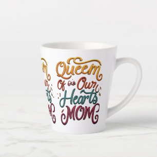 De Café Latte Um Tributo Real: Caneca da Mãe Rainha dos Nossos C