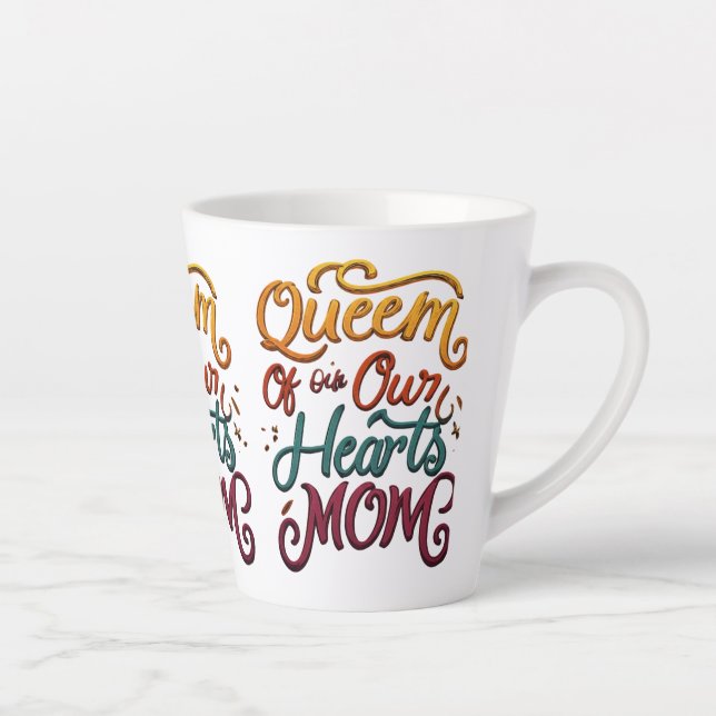 De Café Latte Um Tributo Real: Caneca da Mãe Rainha dos Nossos C (Direita)
