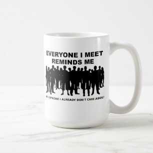 De Café Lembra-me que eu não me importo a caneca engraça