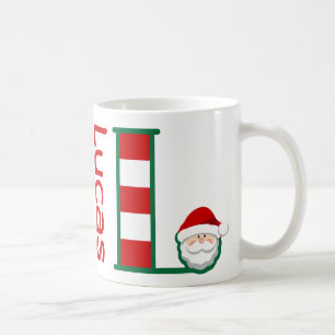 De Café Letra personalizada caneca L da caneca do Natal do