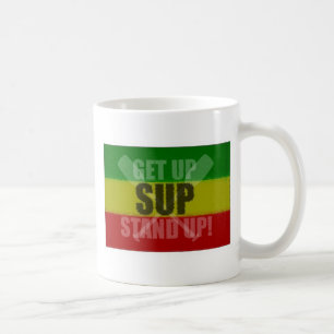 De Café Levante-se levantam-se a caneca do SUP