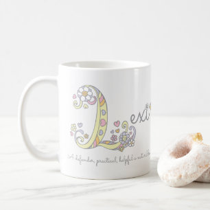 De Café Lexi - letra L - nome que significa caneca monogr
