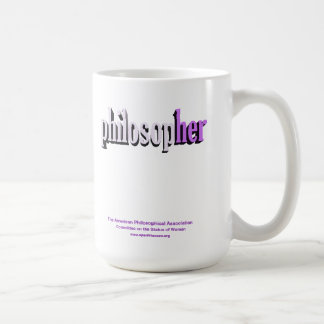 De Café lilac da caneca do filósofo