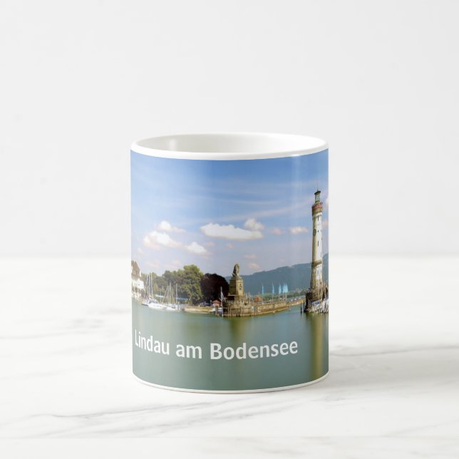 De Café Lindau am Bodensee - caneca da lembrança (Centro)