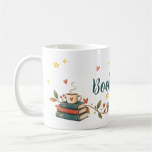Livros, Chá & Eu | Caneca Aconchegante para Amante