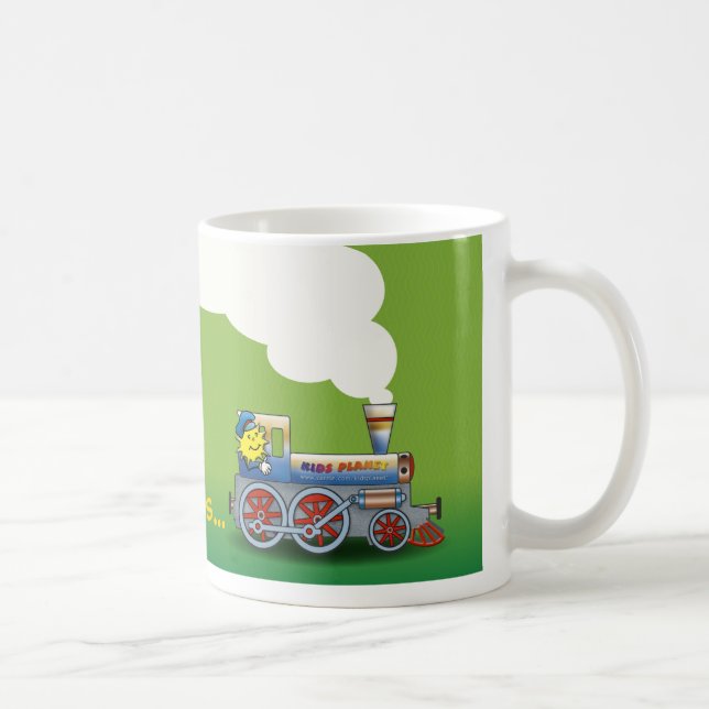 De Café Locomotiva impressionante - caneca (Direita)