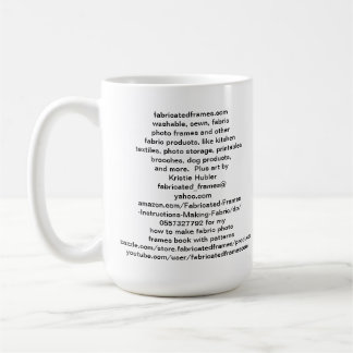 De Café logotipo da fabricatedframes.com Caneca