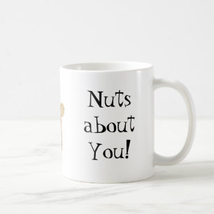De Café "Loucos sobre você!" Caneca do esquilo
